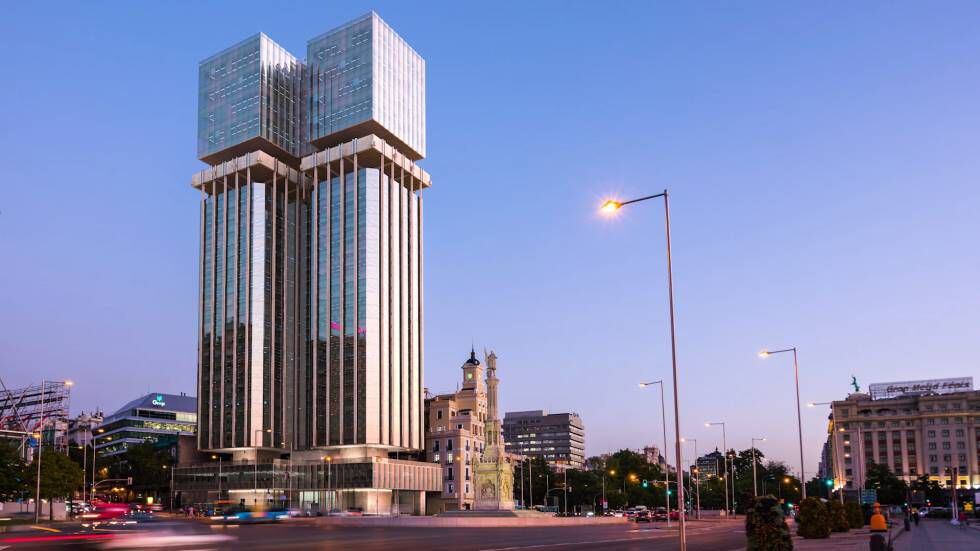 Así serán las Torres Colón tras su rehabilitación.