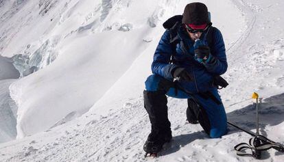 Kilian Jornet a l&#039;Everest.