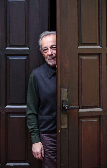 José Luis Gómez, actor y director de cine, fotografiado en el Teatro de La Abadía, de Madrid.