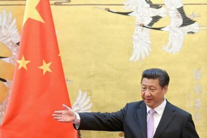 El presidente Xi Jinping, este martes en Pekín.