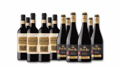 Lote de vinos bodegas riojanas selección 2023, El País Colecciones