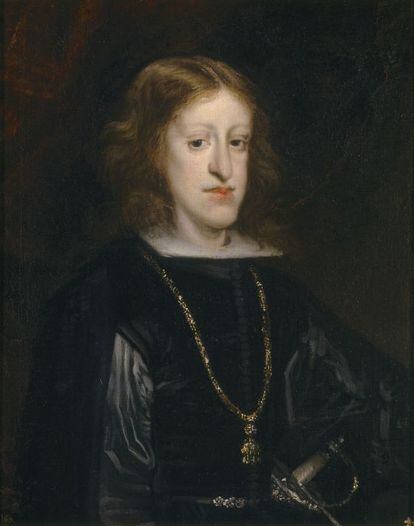 Retrato de Carlos II 'El Hechizado'.