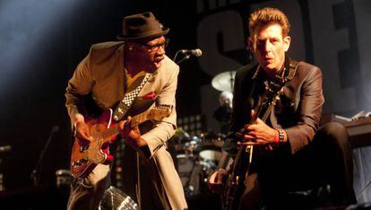 Actuación de The Specials durante el festival Rock in way, celebrado el año pasado en Santiago.