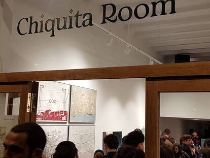 Entrada de la nueva galería de Barcelona Chiquita Room.