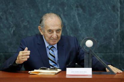 Eduardo Lizalde, durante la recepción del premio