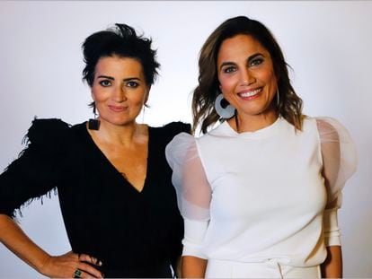 Las actrices y humoristas Silvia Abril y Toni Acosta.