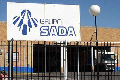 Nave industrial del Grupo Sada en la localidad toledana de Lominchar, donde se localizó el foco de la salmonela.