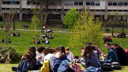 Estudiantes de la Universidad Autónoma de Barcelona, en una imagen de archivo.