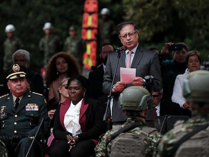 Gustavo Petro, durante un evento el pasado 7 de agosto.