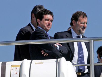 Jaume Matas, con Mariano Rajoy, en una imagen de archivo.