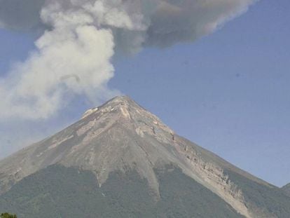 El Volcán de Fuego en una imagen de archivo.