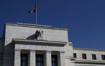 Fachada de la sede de la Reserva Federal en Washington
