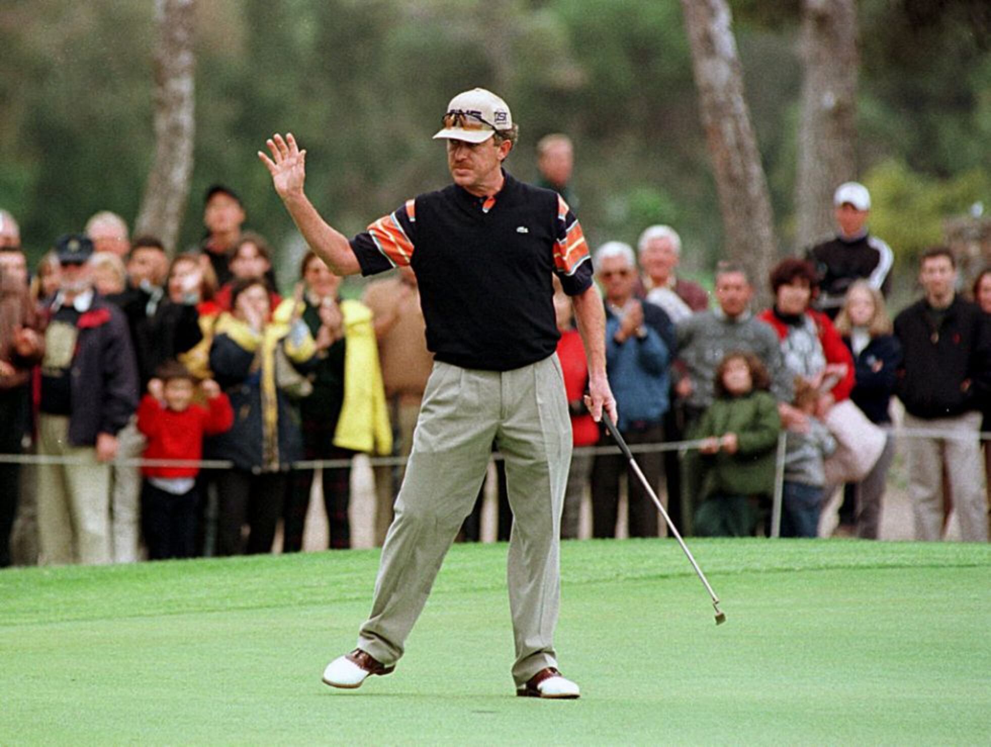 Miguel Ángel Jiménez El golfista de la coleta y el puro El golfista de