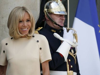 La primera dama francesa, Brigitte Macron