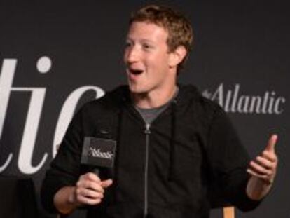 El cofundador de Facebook Mark Zuckerberg. EFE/Archivo