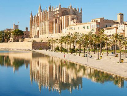 La catedral de Santa María, en Palma (Mallorca).