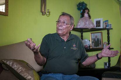 El general Lucas en su casa de Petén, en 2016.