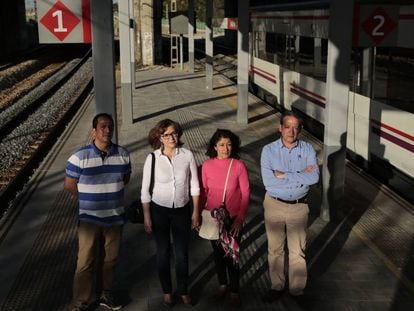 José Martín Lapo, Catalina Jiménez, Jakeline Rivera y Dante Scherman víctimas del 11-M.