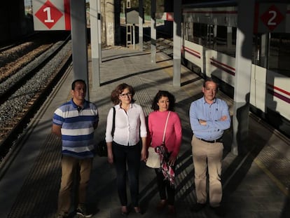 José Martín Lapo, Catalina Jiménez, Jakeline Rivera y Dante Scherman víctimas del 11-M.