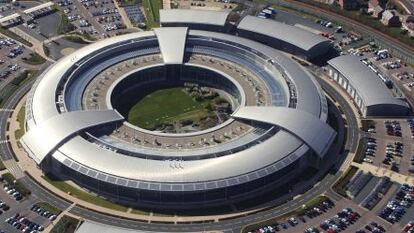Sede de la agencia británica GCHQ, en Reino Unido.