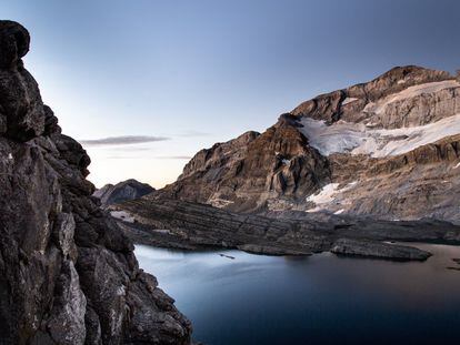 Glaciar de Monte Perdido, en el parque nacional de Ordesa y Monte Perdido (Huesca).