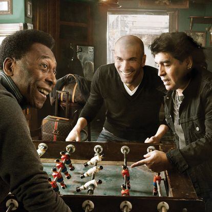 Café Maravillas Madrid - Maradona Pelé Zidane - Louis - Catawiki