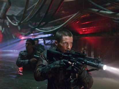 Fotograma de la película Terminator Salvation, interpretada por Christian Bale. Richard Foreman