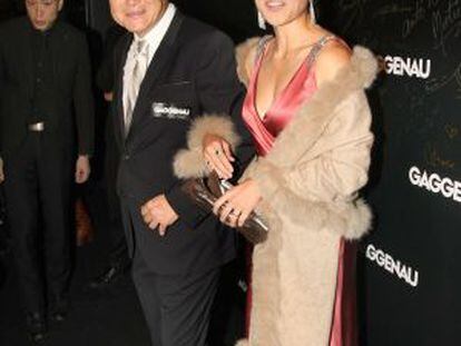 Cecil Chao y su hija, Gigi.