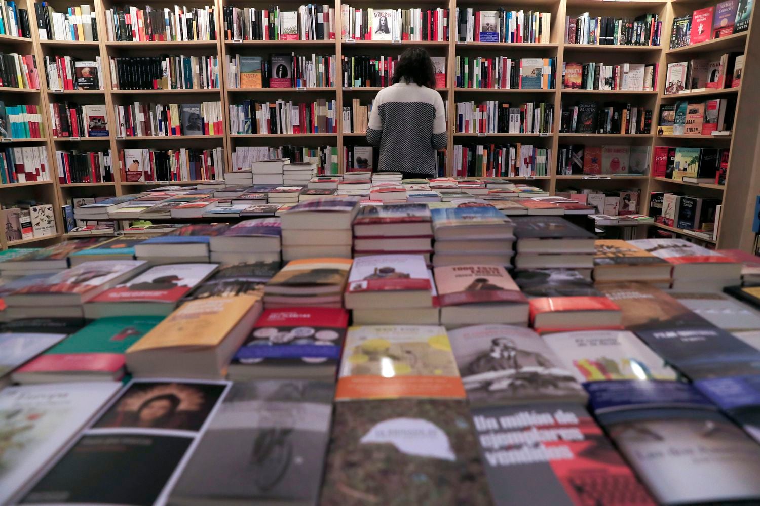 Librería Cervantes y compañía, en Madrid.