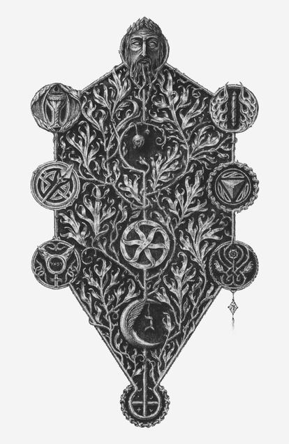 El árbol de la vida en la Cábala.