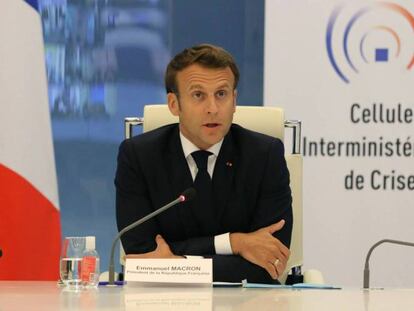 El presidente de Francia, Emmanuel Macron.