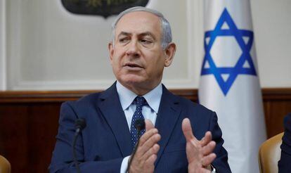 El primer ministro israel&iacute; Benjam&iacute;n Netanyahu el pasado domingo en Jerusal&eacute;n.