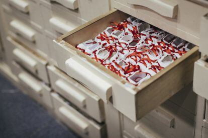 Patucos de San Fermín para bebés.