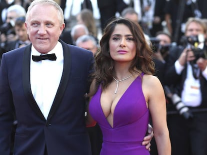 Salma Hayek y François Henri Pinault.