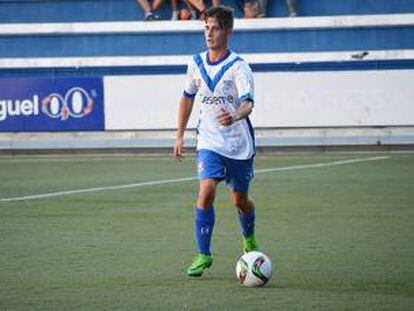 Un jugador del juvenil A de l'Europa, en imatge d'arxiu.