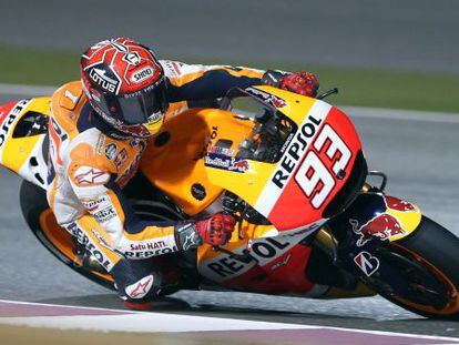 Marc Márquez, en Losail