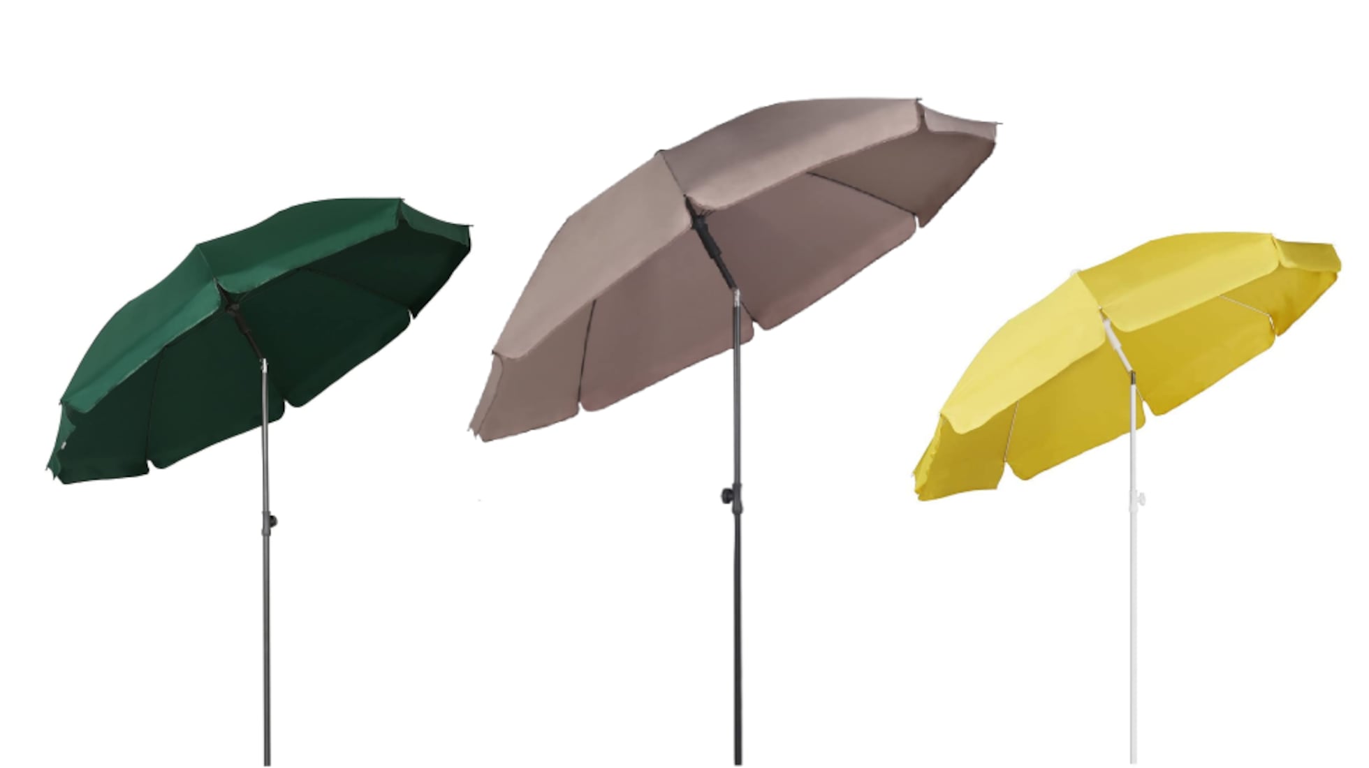 Diez sombrillas, toldos y carpas para protegerse del sol en el jardín o