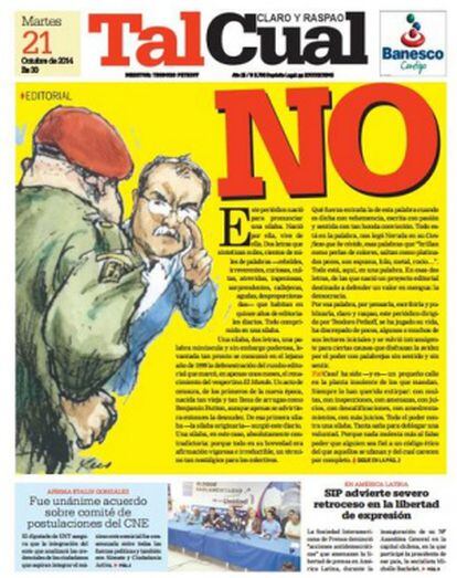 Portada de Tal Cual