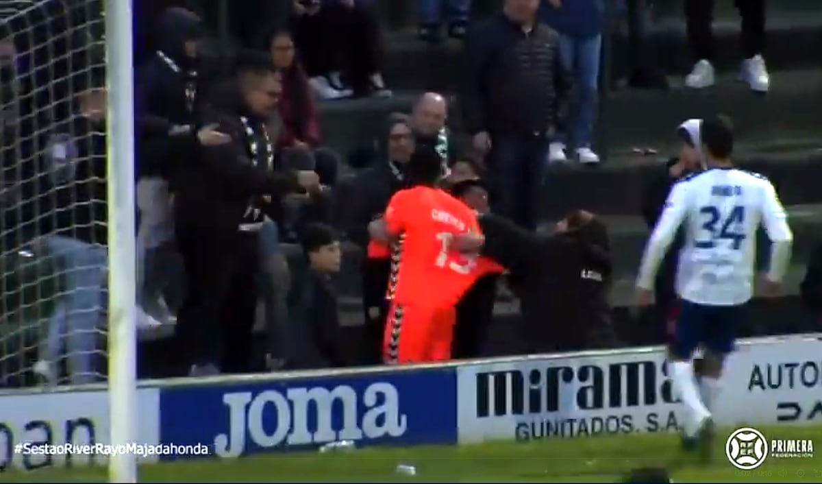 First RFEF’s Sestao-Rayo Majadahonda suspended after racist insults |  Soccer |  Sports