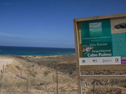 Entrada al Parque Nacional Cabo Pulmo