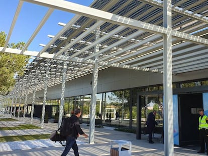 Imagen del centro de impresi&oacute;n 3D de HP en Barcelona. 