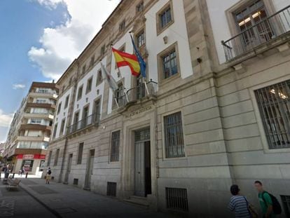 Edificio de la Audiencia Provincial de Pontevedra.