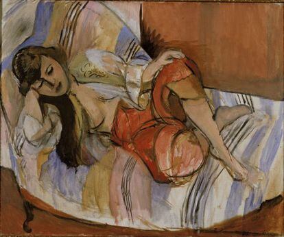 &#039;Odalisca&#039;, de Henri Matisse, una de las obras expoliadas. 