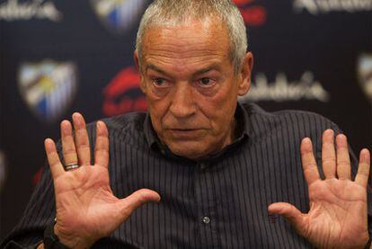 Jesualdo Ferreira, durante una conferencia de prensa.