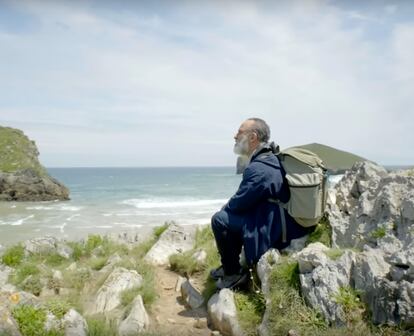 Javier Gutiérrez se pone a prueba como ‘bicigrino’