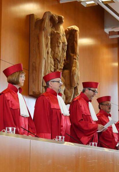 Jueces del Constitucional alemán