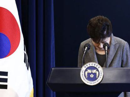Imagen de archivo de la presidenta, Park Geun-Hye.