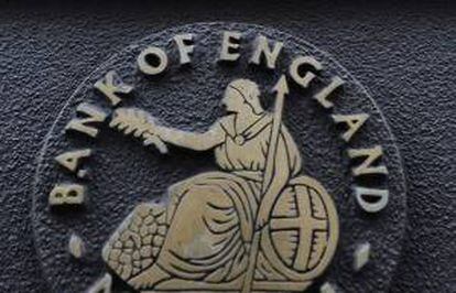Imagen del logo de banco de Inglaterra en Londres. EFE/Archivo