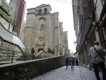 Iglesia de San Juan Bautista, en Pasai Donibane.