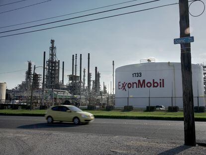 Refinería de ExxonMobil en Baton Rouge (Indiana), en una imagen de 2021.